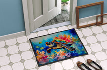 Load image into Gallery viewer, Loggerhead Sea Turtle Doormat - Large 24x36 – Indoor/Outdoor Floor Mat with Artistic Flair