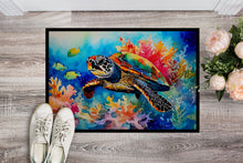 Load image into Gallery viewer, Loggerhead Sea Turtle Doormat - 18X27 Indoor / Outdoor Rug | Made in USA