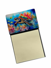 Load image into Gallery viewer, Loggerhead Sea Turtle Sticky Note Holder- Refiilable Desk Accessory Note Pad