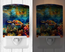 Load image into Gallery viewer, Loggerhead Sea Turtle Ceramic Night Light