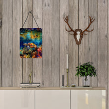 Load image into Gallery viewer, Loggerhead Sea Turtle Wall or Door Hanging Prints