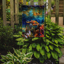 Load image into Gallery viewer, Loggerhead Sea Turtle Garden Flag – Outdoor Decorative Yard Flag