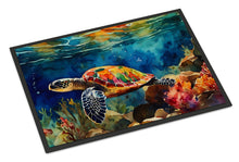 Load image into Gallery viewer, Loggerhead Sea Turtle Doormat - 18X27 Indoor / Outdoor Rug | Made in USA