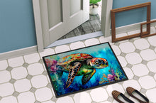 Load image into Gallery viewer, Loggerhead Sea Turtle Doormat - Large 24x36 – Indoor/Outdoor Floor Mat with Artistic Flair