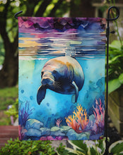Load image into Gallery viewer, Manatee Garden Flag – Outdoor Decorative Yard Flag