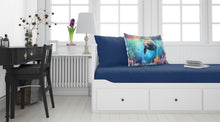 Load image into Gallery viewer, Manatee Standard Pillowcase – Artistic Decorative Front, White Back