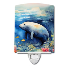 Load image into Gallery viewer, Manatee Ceramic Night Light