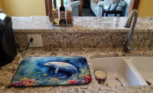Load image into Gallery viewer, Manatee Dish Drying Mat