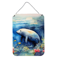 Load image into Gallery viewer, Manatee Wall or Door Hanging Prints