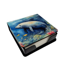 Load image into Gallery viewer, Manatee PU Leather Note Paper Holder