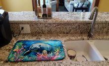 Load image into Gallery viewer, Manatee Dish Drying Mat