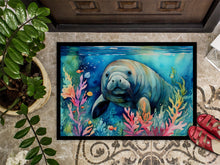Load image into Gallery viewer, Manatee Doormat - Large 24x36 – Indoor/Outdoor Floor Mat with Artistic Flair