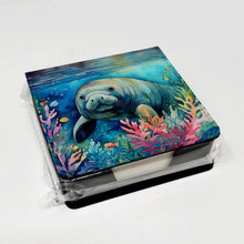 Load image into Gallery viewer, Manatee PU Leather Note Paper Holder
