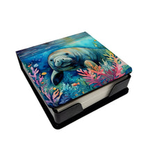 Load image into Gallery viewer, Manatee PU Leather Note Paper Holder