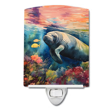 Load image into Gallery viewer, Manatee Ceramic Night Light