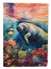 Load image into Gallery viewer, Manatee Garden Flag – Outdoor Decorative Yard Flag