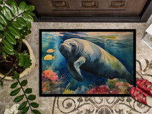 Load image into Gallery viewer, Manatee Doormat - Large 24x36 – Indoor/Outdoor Floor Mat with Artistic Flair