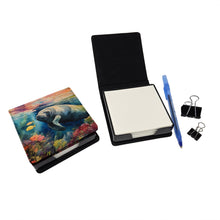 Load image into Gallery viewer, Manatee PU Leather Note Paper Holder