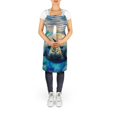 Load image into Gallery viewer, Manatee Apron – Artist-Designed Kitchen, BBQ &amp; Craft Apron