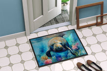 Load image into Gallery viewer, Manatee Doormat - Large 24x36 – Indoor/Outdoor Floor Mat with Artistic Flair