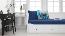 Load image into Gallery viewer, Manatee Standard Pillowcase – Artistic Decorative Front, White Back