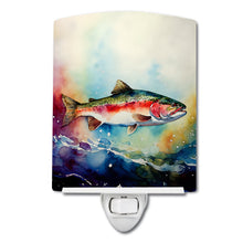 Load image into Gallery viewer, Rainbow Trout Ceramic Night Light
