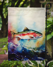 Load image into Gallery viewer, Rainbow Trout Garden Flag – Outdoor Decorative Yard Flag