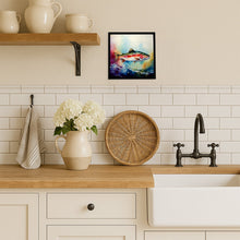 Load image into Gallery viewer, Rainbow Trout Framed Metal Print