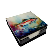 Load image into Gallery viewer, Rainbow Trout PU Leather Note Paper Holder