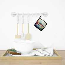 Load image into Gallery viewer, Rainbow Trout Pot Holders - Set of 2 Decorative Kitchen Helpers | Made in the USA