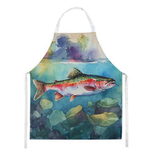 Load image into Gallery viewer, Rainbow Trout Apron – Artist-Designed Kitchen, BBQ &amp; Craft Apron