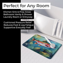 Load image into Gallery viewer, Rainbow Trout Memory Foam Kitchen Mat DAC2816RUG