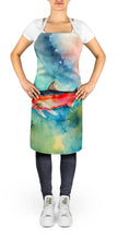 Load image into Gallery viewer, Salmon Apron – Artist-Designed Kitchen, BBQ &amp; Craft Apron