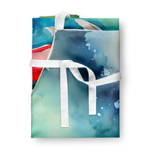 Load image into Gallery viewer, Salmon Apron – Artist-Designed Kitchen, BBQ &amp; Craft Apron