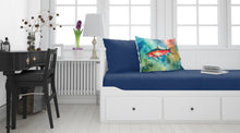 Load image into Gallery viewer, Salmon Standard Pillowcase – Artistic Decorative Front, White Back