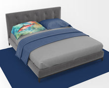 Load image into Gallery viewer, Salmon Standard Pillowcase – Artistic Decorative Front, White Back