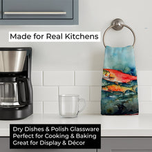 Load image into Gallery viewer, Salmon Kitchen Towel DAC2818KTWL