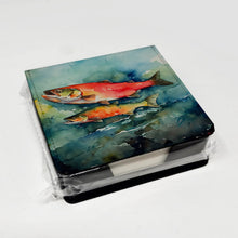 Load image into Gallery viewer, Salmon PU Leather Note Paper Holder