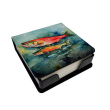 Load image into Gallery viewer, Salmon PU Leather Note Paper Holder