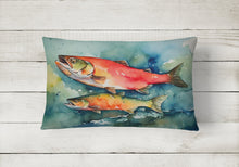 Load image into Gallery viewer, Salmon Throw Pillow