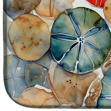 Load image into Gallery viewer, Sand Dollars Dish Drying Mat