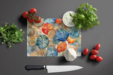 Load image into Gallery viewer, Sand Dollars Glass Cutting Boards – Durable, Decorative Kitchen Art Large