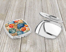 Load image into Gallery viewer, Sand Dollars Compact Mirror – Stylish Purse Mirror with Artistic Covers