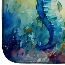 Load image into Gallery viewer, Seahorses Dish Drying Mat