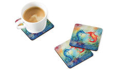 Load image into Gallery viewer, Seahorses Coasters - Set of 4 Lightweight Foam, Absorbent Drink Coasters