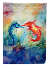 Load image into Gallery viewer, Seahorses Garden Flag – Outdoor Decorative Yard Flag