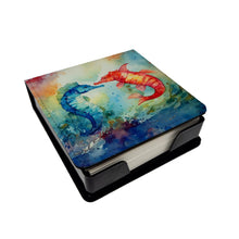 Load image into Gallery viewer, Seahorses PU Leather Note Paper Holder