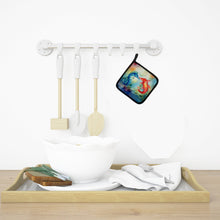 Load image into Gallery viewer, Seahorses Pot Holders - Set of 2 Decorative Kitchen Helpers | Made in the USA
