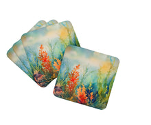 Load image into Gallery viewer, Seaweed Coasters - Set of 4 Lightweight Foam, Absorbent Drink Coasters