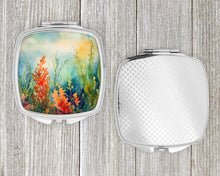 Load image into Gallery viewer, Seaweed Compact Mirror – Stylish Purse Mirror with Artistic Covers